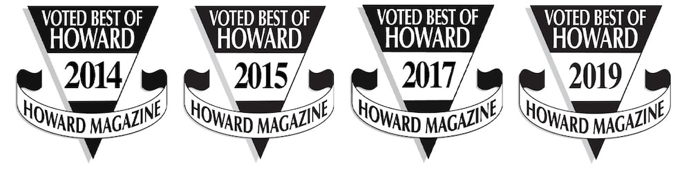 best of howard awards for 2014,2015,2017 and 2019